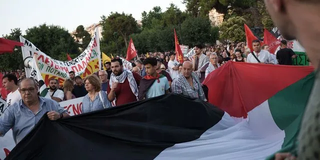 Από τον Έβρο μέχρι τη Γαύδο – Στο πλευρό της Παλαιστίνης χιλιάδες κόσμου