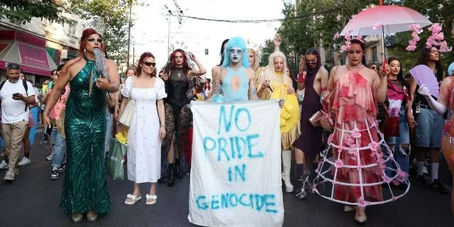 Πορεία Υπερηφάνειας 'Athens Pride' στην Αθήνα στις 14 Ιουνίου, 2025.
