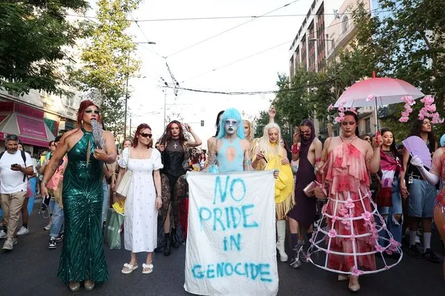 Πορεία Υπερηφάνειας 'Athens Pride' στην Αθήνα στις 14 Ιουνίου, 2025.