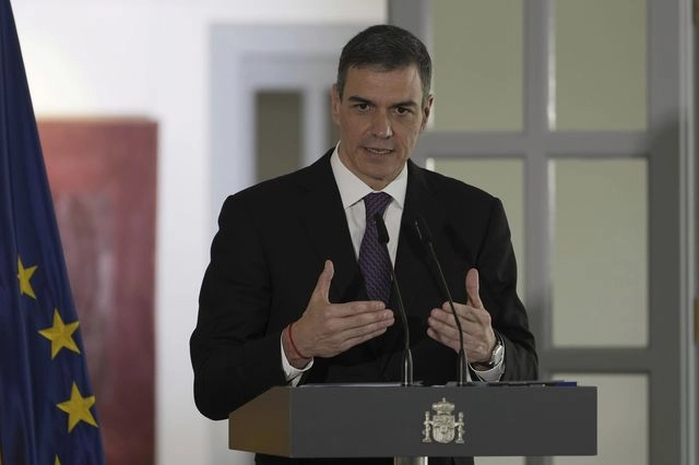Ο Ισπανός πρωθυπουργός, Πέδρο Σάντσεθ
