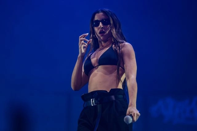 Η Μαρίνα Σάττι στην Πλατεία Νερού