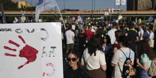 Σερβία: Συνεχίζονται οι διαδηλώσεις φοιτητών – Ζητούν πρόωρες βουλευτικές εκλογές