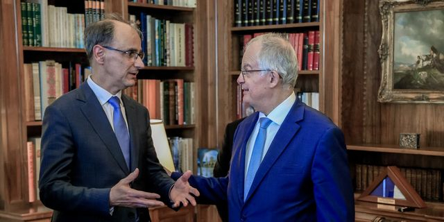 Ο Κωνσταντίνος Τασούλας συναντήθηκε με τον πρωθυπουργό της Σερβίας