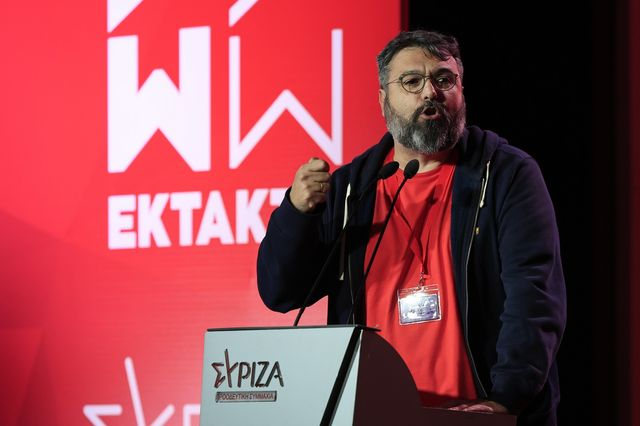 Βασιλειάδης στο συνέδριο ΣΥΡΙΖΑ: Χρειαζόμαστε ολική αναγέννηση και νέο κίνημα