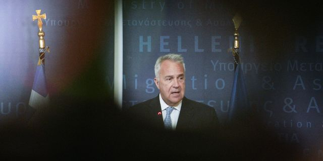 Ο υπουργός Μετανάστευσης και Ασύλου, Μάκης Βορίδης