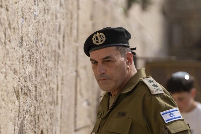 O αρχηγός του γενικού επιτελείου ενόπλων δυνάμεων του Ισραήλ, Εγιάλ Ζαμίρ