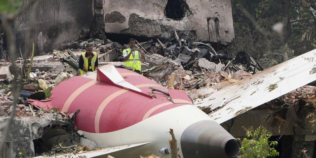 Η συντριβή του αεροπλάνου της Air India