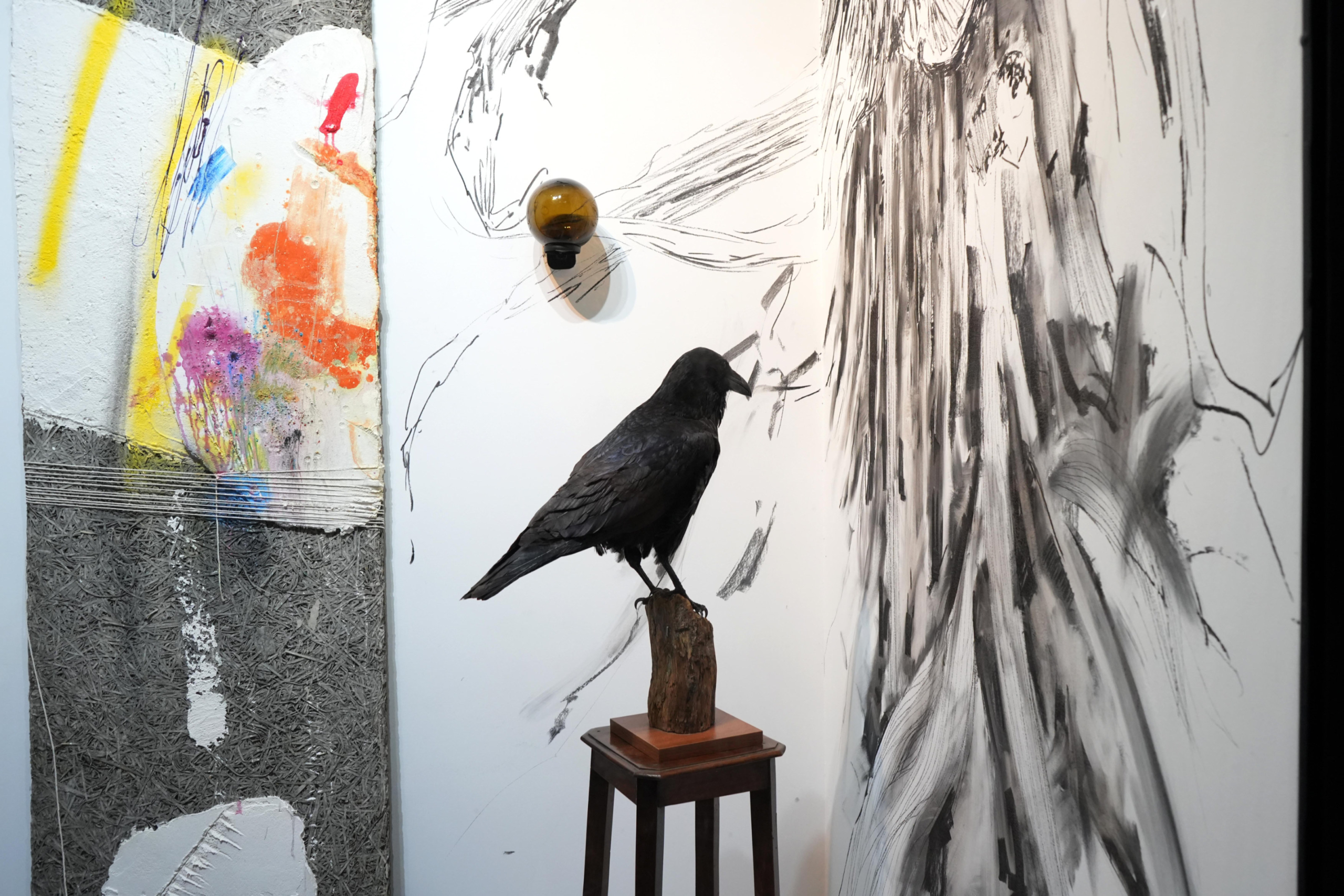 Λεπτομέρεια από την InSitu εγκατάσταση "Kapok". 