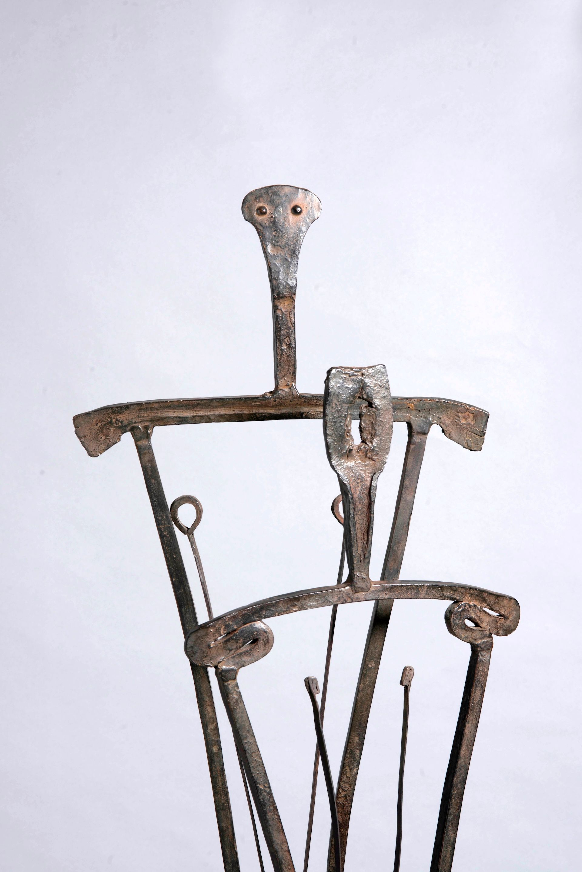 Άποψη της έκθεσης “Takis 1∞” στο Μουσείο Σύγχρονης Τέχνης στην Άνδρο. 