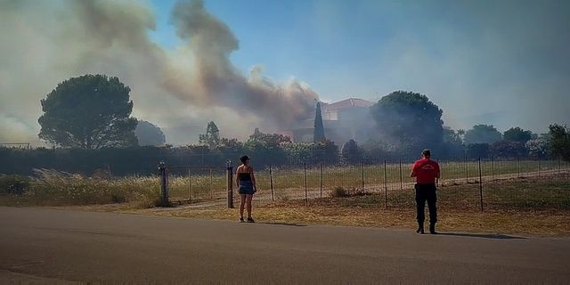 Συνελήφθη αγρότης για τη μεγάλη φωτιά στην Εύβοια