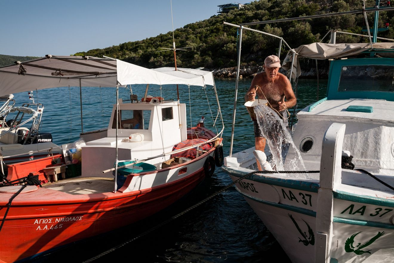 Ψαράς στην Αλόννησο