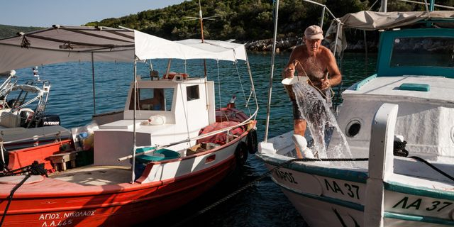 Ψαράς στην Αλόννησο