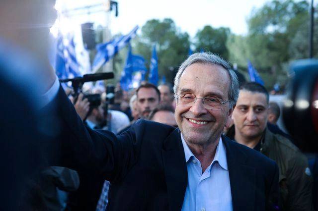 O Αντώνης Σαμαράς