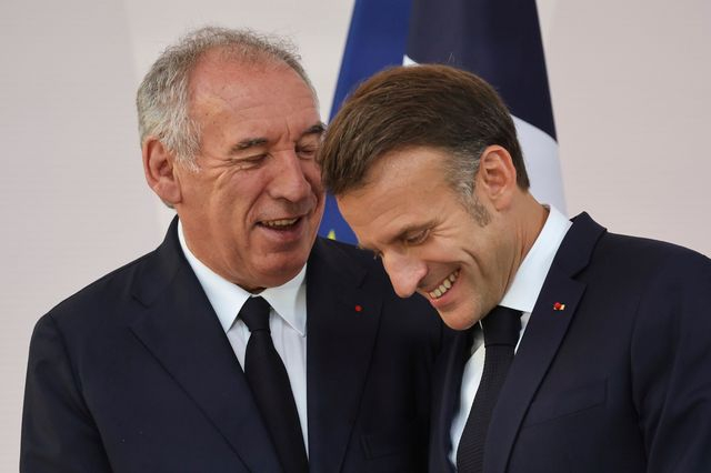 Φρανσουά Μπαϊρού και Εμανουέλ Μακρόν