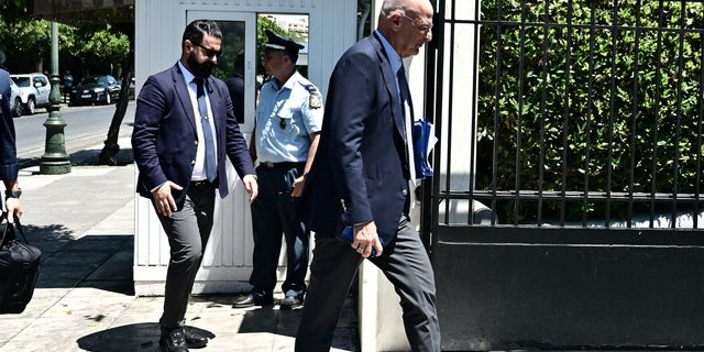 O υπουργός Άμυνας στη συνεδρίαση του Κυβερνητικού Συμβουλίου Εθνικής Ασφάλειας (ΚΥΣΕΑ)