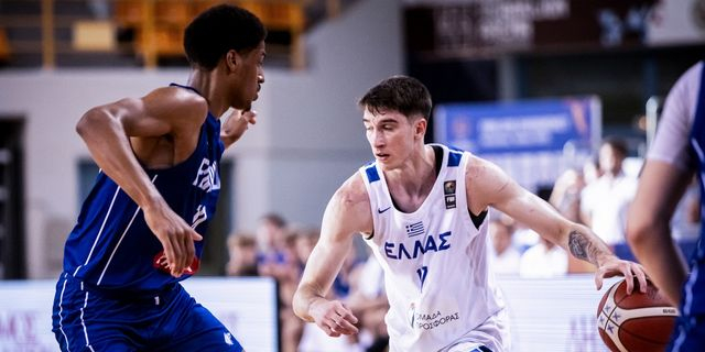 Εθνική Νέων Ανδρών: Πού θα δείτε τον προημιτελικό της Ελλάδας με τη Γαλλία για το EuroBasket U20