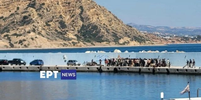 Ρέθυμνο: Στην Αγία Γαλήνη μεταφέρθηκαν οι 430 μετανάστες από τη Γαύδο