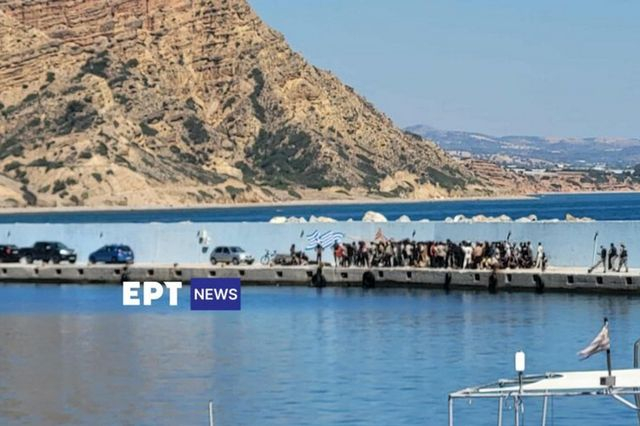 Ρέθυμνο: Στην Αγία Γαλήνη μεταφέρθηκαν οι 430 μετανάστες από τη Γαύδο