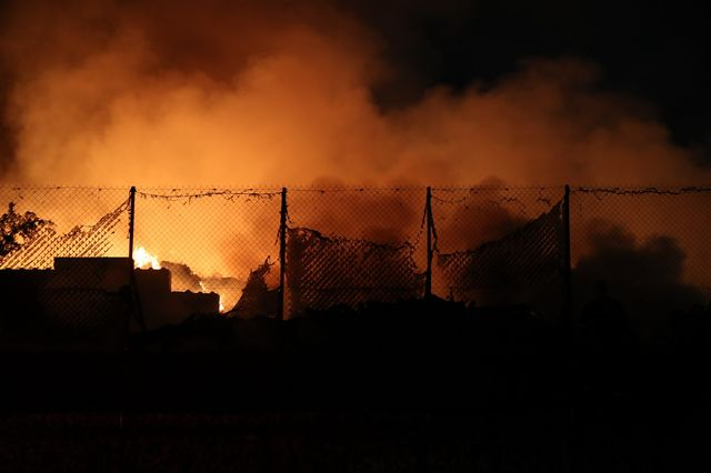 Χανιά: Φωτιά κοντά στο εργοστάσιο ανακύκλωσης απορριμμάτων στο Ακρωτήρι