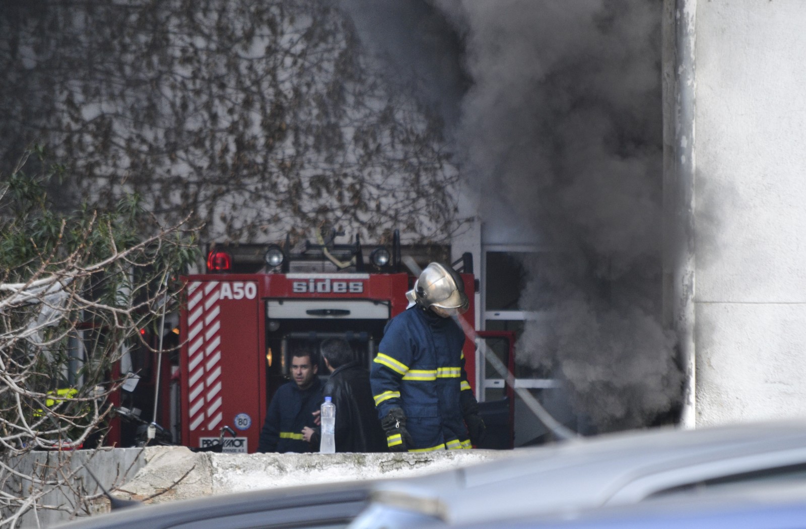 Φωτιά στο Μαρκόπουλο Μεσογαίας – Επιχειρούν επίγειες δυνάμεις