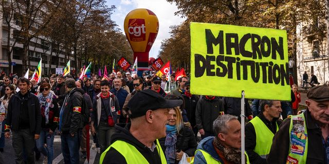 Αντικυβερνητική διαδήλωση στη Γαλλία (αρχείου)