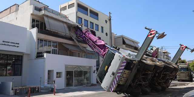 Περιστέρι: Πώς έγινε το ατύχημα με το γερανοφόρο – “Θα μπορούσα να είχα σκοτωθεί”