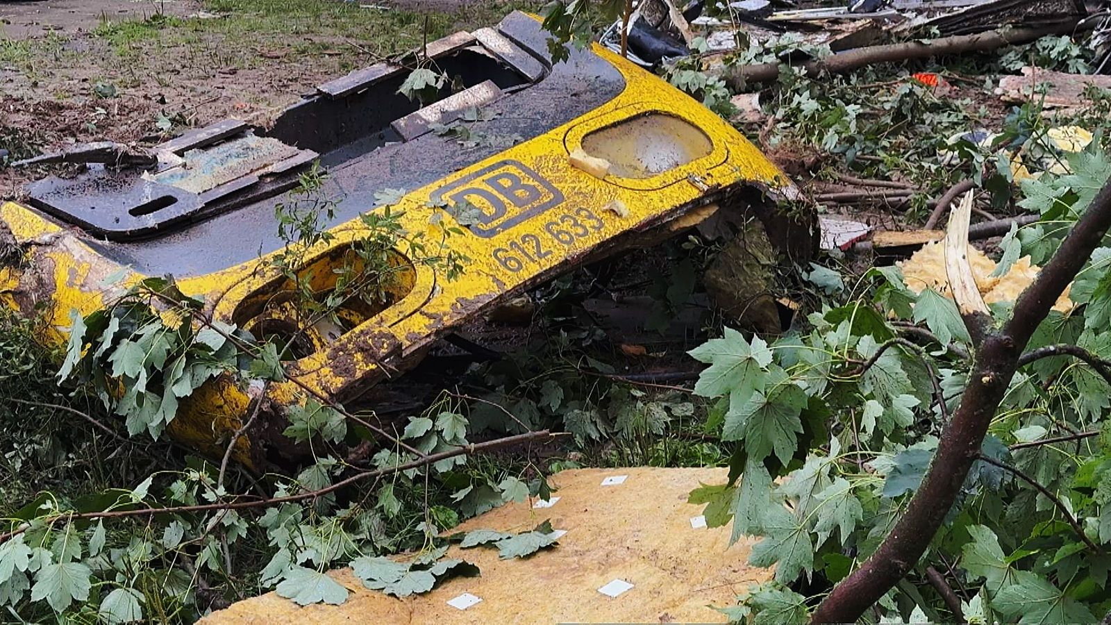 Εκτροχιασμός τρένου στο Μπίμπεραχ