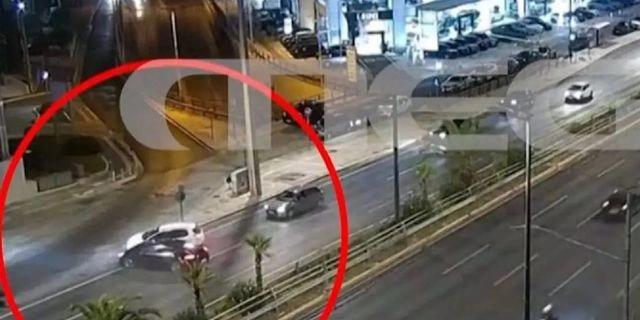 Λ. Συγγρού: Βίντεο με την καραμπόλα τριών αυτοκινήτων – Ένας σοβαρά τραυματίας