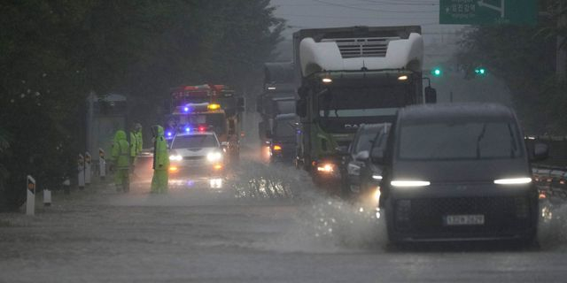Πλημμύρες στη Νότια Κορέα (φωτογραφία αρχείου)