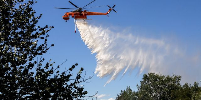 Φωτιά στο Βαθύρεμα Λάρισας – Μήνυμα από το 112