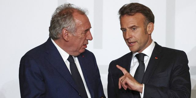 Φρανσουά Μπαϊρού και Εμανουέλ Μακρόν