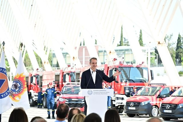 Μητσοτάκης: “Η Πολιτική Προστασία είναι η όψη του κράτους όταν ο πολίτης το έχει ανάγκη”