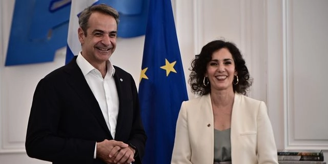 Συνάντηση Μητσοτάκη – Λαμπίμπ με επίκεντρο την Πολιτική Προστασία