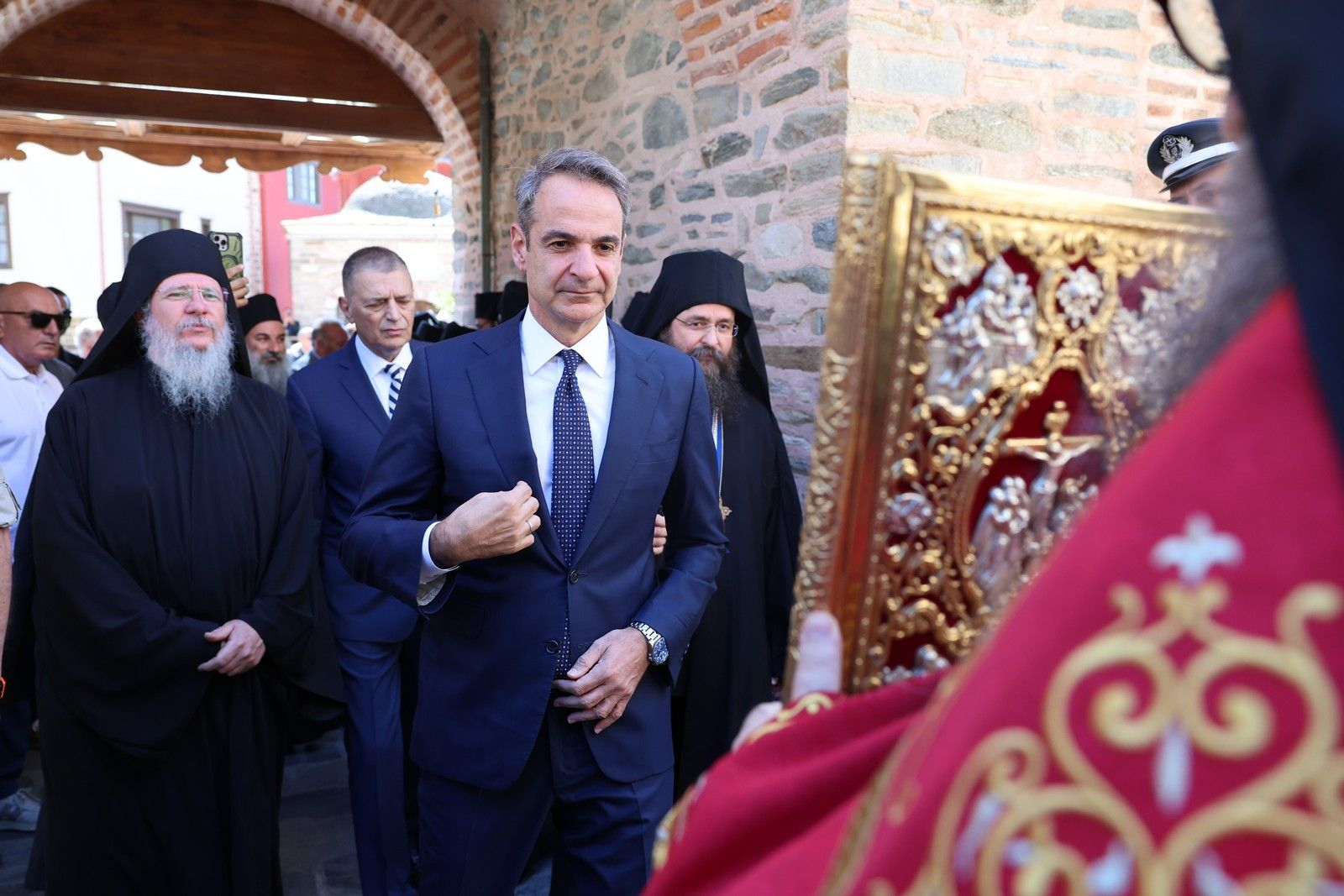Επίσκεψη του Πρωθυπουργού Κυριάκου Μητσοτάκη στο Άγιο Όρος