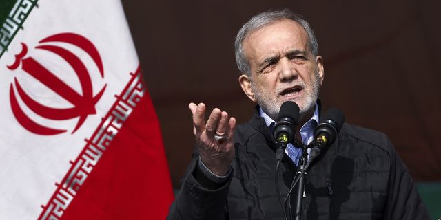 Ο Πρόεδρος του Ιράν Μασούντ Πεζεσκιάν