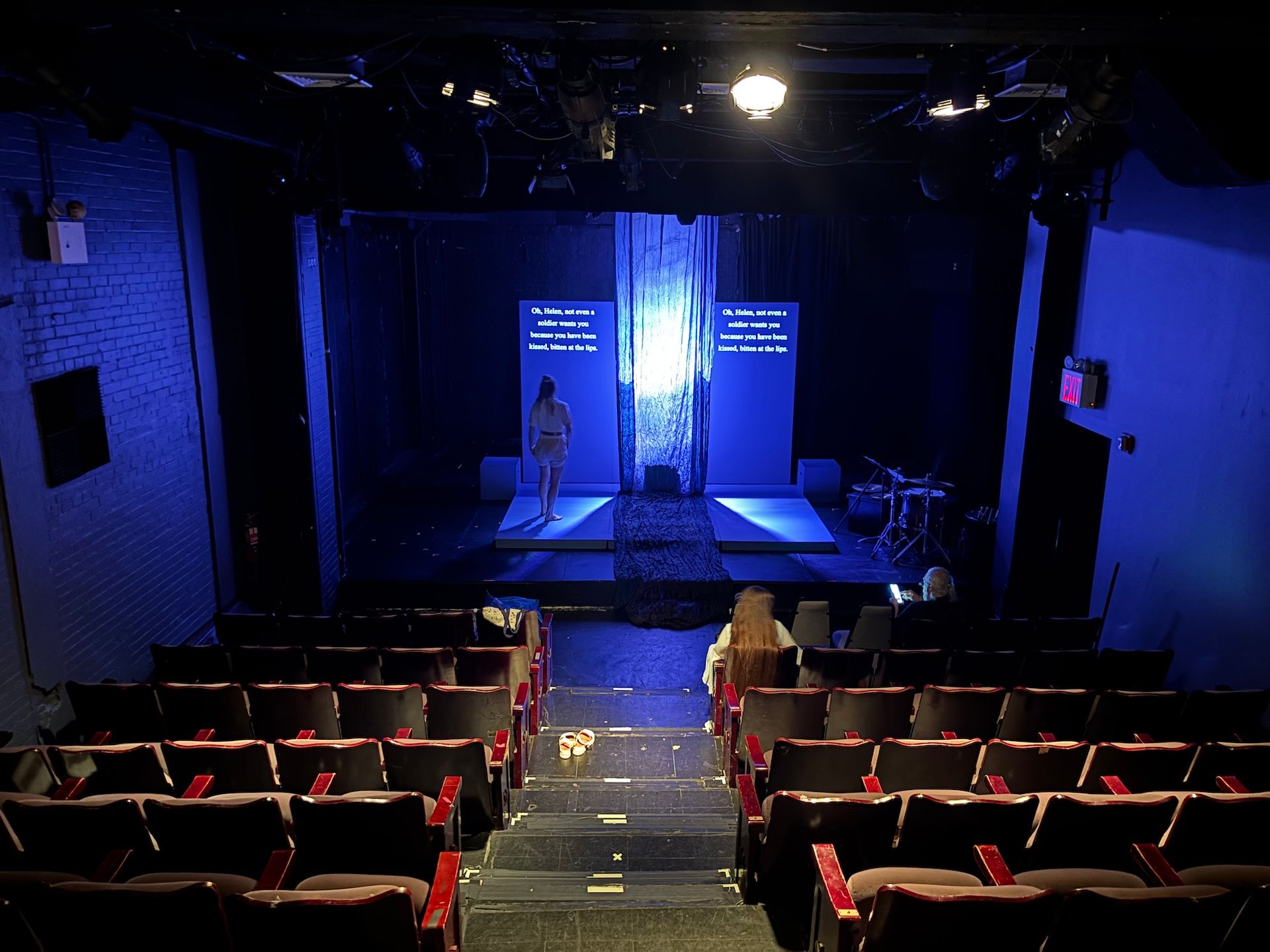 Στις πρόβες της Ελένης