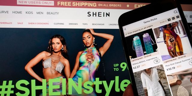 Οι ιστοσελίδες των Shein και Temu
