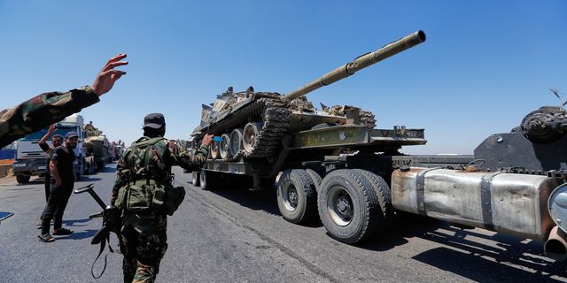 Συγκρούσεις στη νότια Συρία