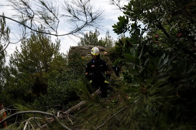 Δυνάμεις της Πυροσβεστικής στη Θάσο (αρχείου)