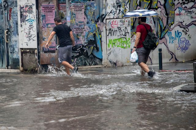 Καταιγίδα στη Θεσσαλονίκη