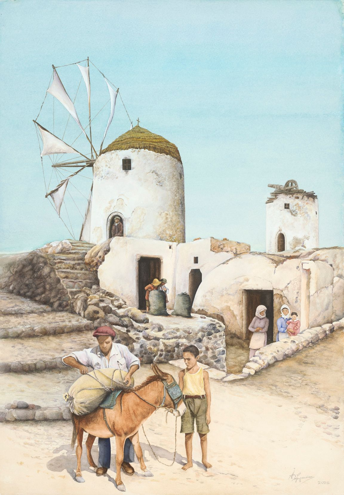 Οι ανεμόμυλοι στο Φηροστεφάνι