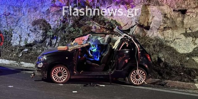 Θανατηφόρο τροχαίο στα Χανιά – Νεκρή μια 35χρονη γυναίκα