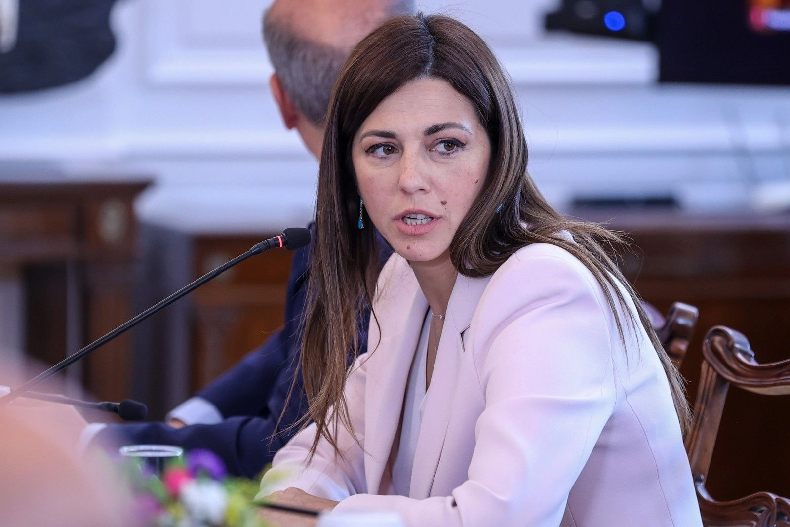 H υπουργός Παιδείας, Σοφία Ζαχαράκη