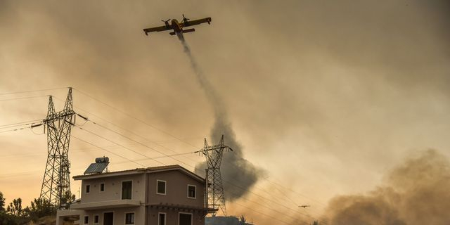 Πού είναι πολύ υψηλός ο κίνδυνος πυρκαγιάς σήμερα – Χάρτης