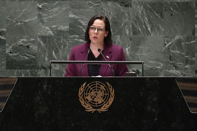 Η Υπουργός Εξωτερικών της Σουηδίας, Maria Malmer Stenergard