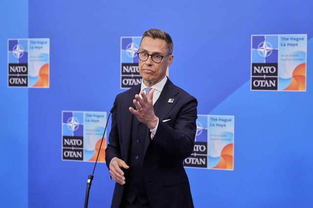 Ο Πρόεδρος της Φινλανδίας Alexander Stubb