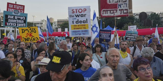 Ισραηλινοί ζητούν τον τερματισμό του πολέμου στη Γάζα