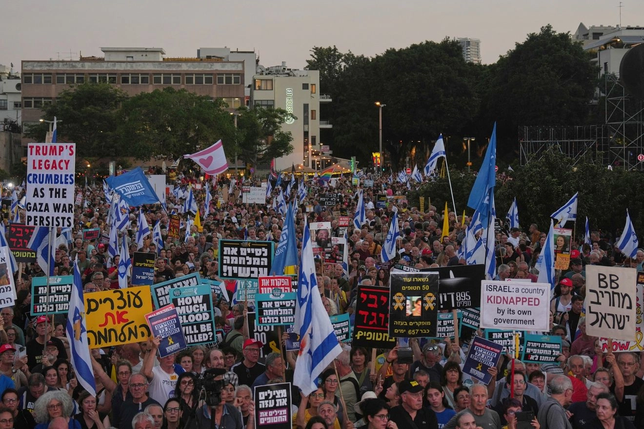 Διαμαρτυρία στο Τελ Αβίβ για τον τερματισμό του πολέμου