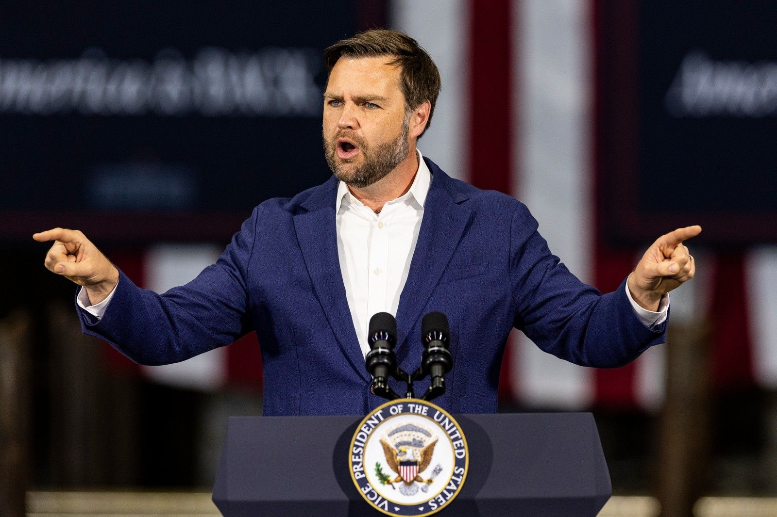 Ο αντιπρόεδρος των ΗΠΑ Τζέι Ντι Βανς