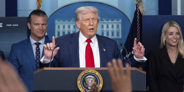 Ο Πρόεδρος των ΗΠΑ Ντόναλντ Τραμπ